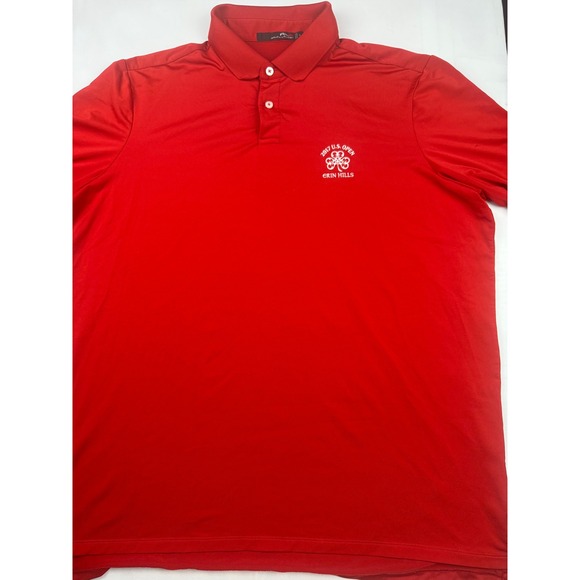 RLX Ralph Lauren Other - RLX Ralph Lauren Polo Shirt XL Red 2017 U.S. Open Erin Hills Golf Performance